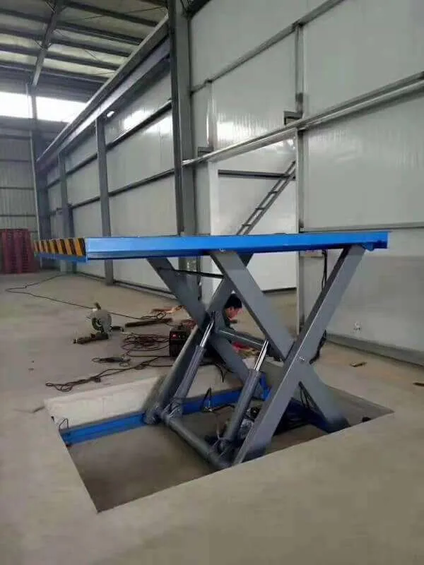 stationery-scissor-lift-with-small-pit-depth