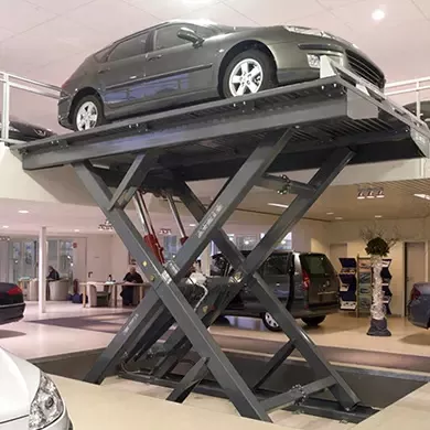 Single Deck Scissor Car Lift Single Deck Scissor Car Lift
