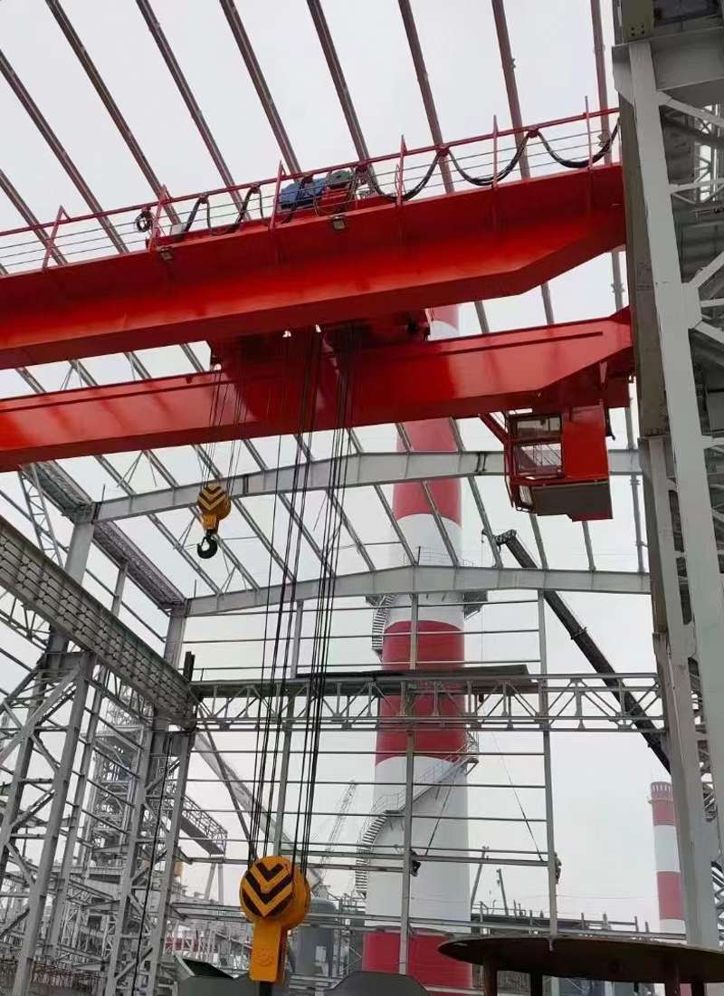 Double beam bridge crane application