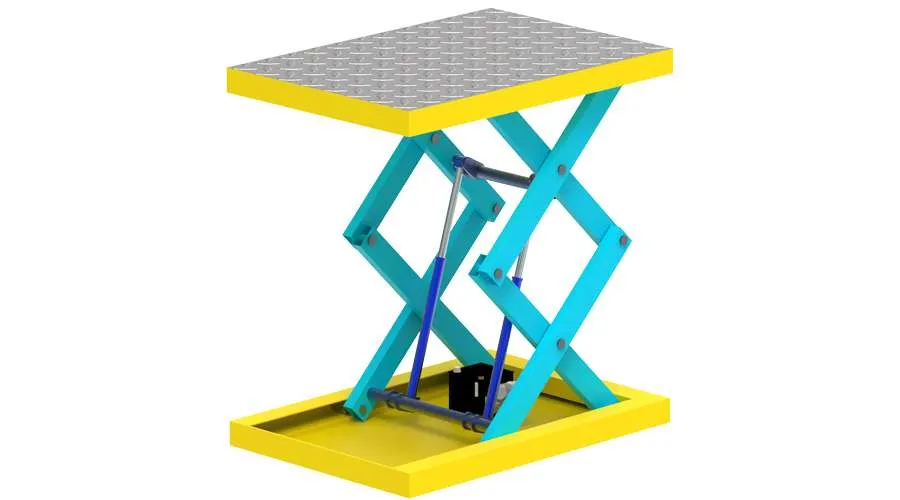 Stationary scissor lift 3D 3