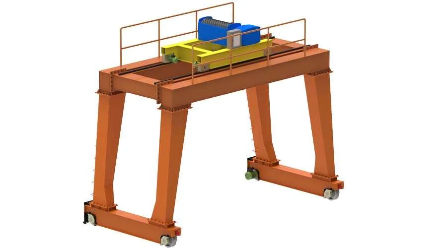 Tebo-crane-Double beam gantry-3D2