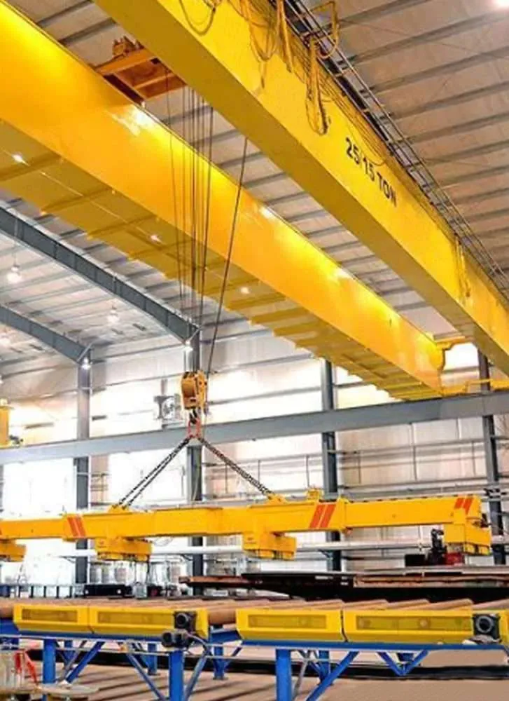 Puente grúa de dos vigas 15 toneladas