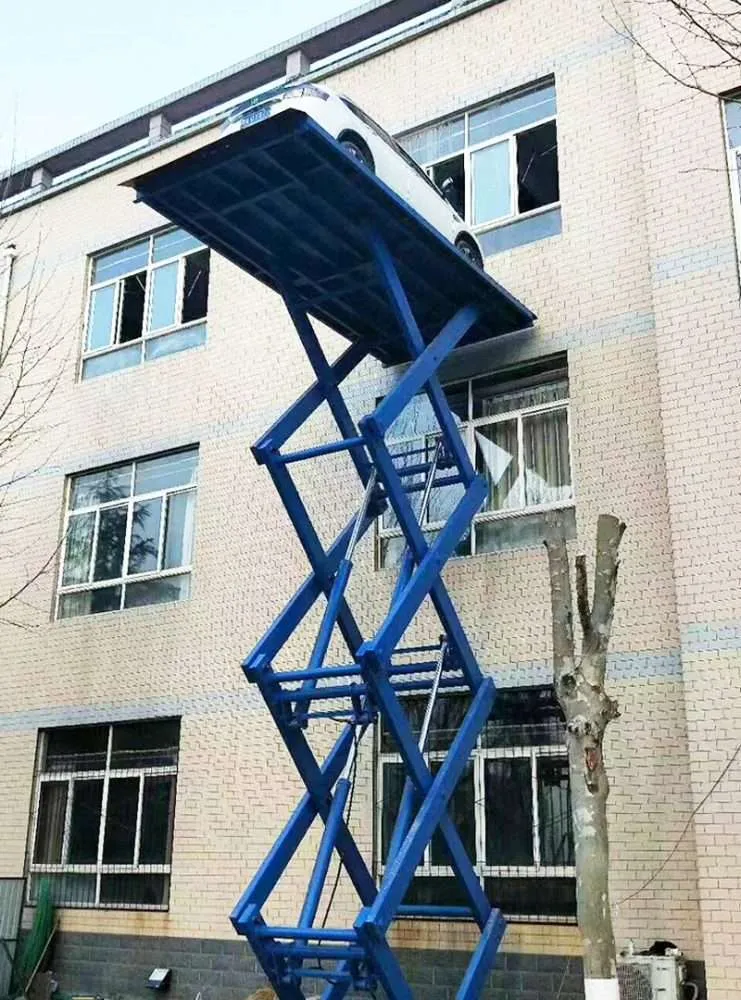 Применение ножничного автомобиля Tebo Lift