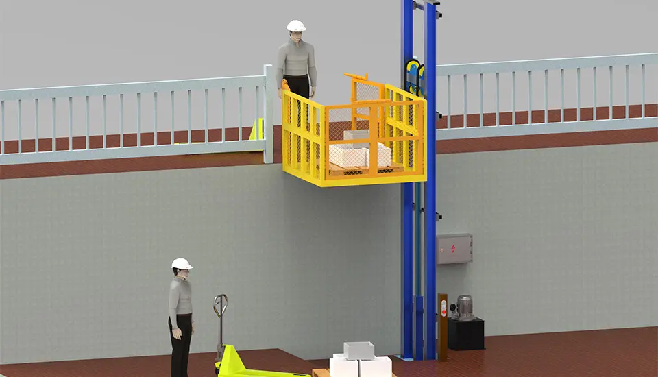 Cargo platform size
