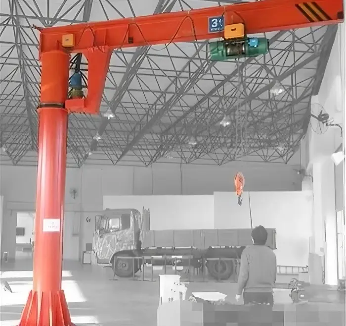 Manejar una grúa pluma