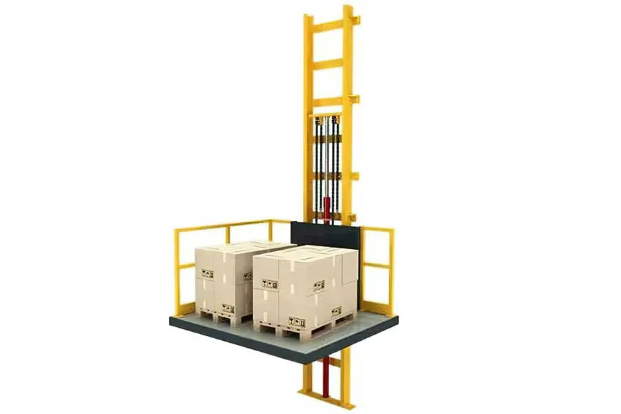 Elevador de cargas pequeñas Capacidad de carga 1 t