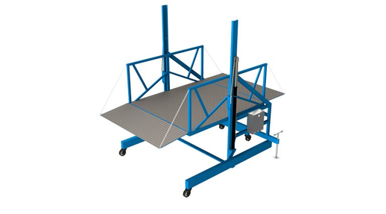 Mobile Loading Platform (Boarding Bridge) For Cargo Handling - Tebo Lift